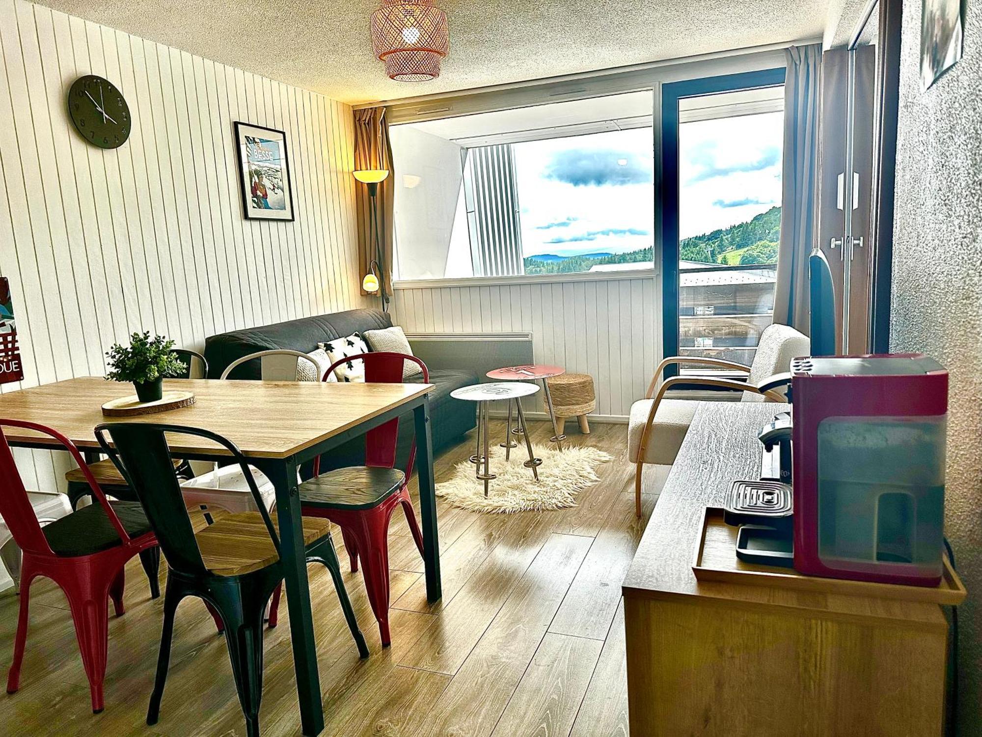 Appartement Cosy Centre Station De Super Besse Pour 2 A 6 Personnes Luaran gambar